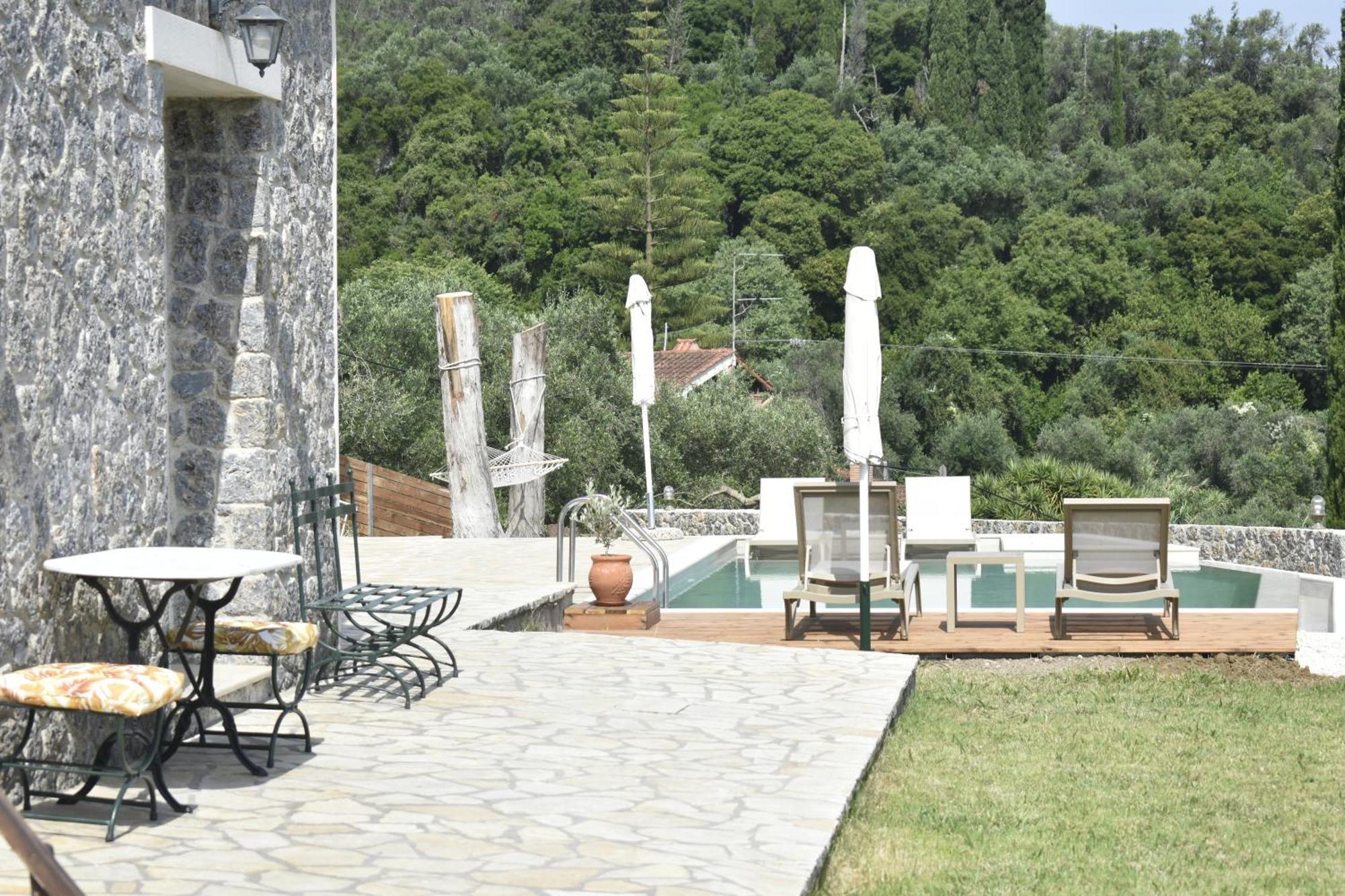 ペラマ Corfu View Deluxeヴィラ エクステリア 写真