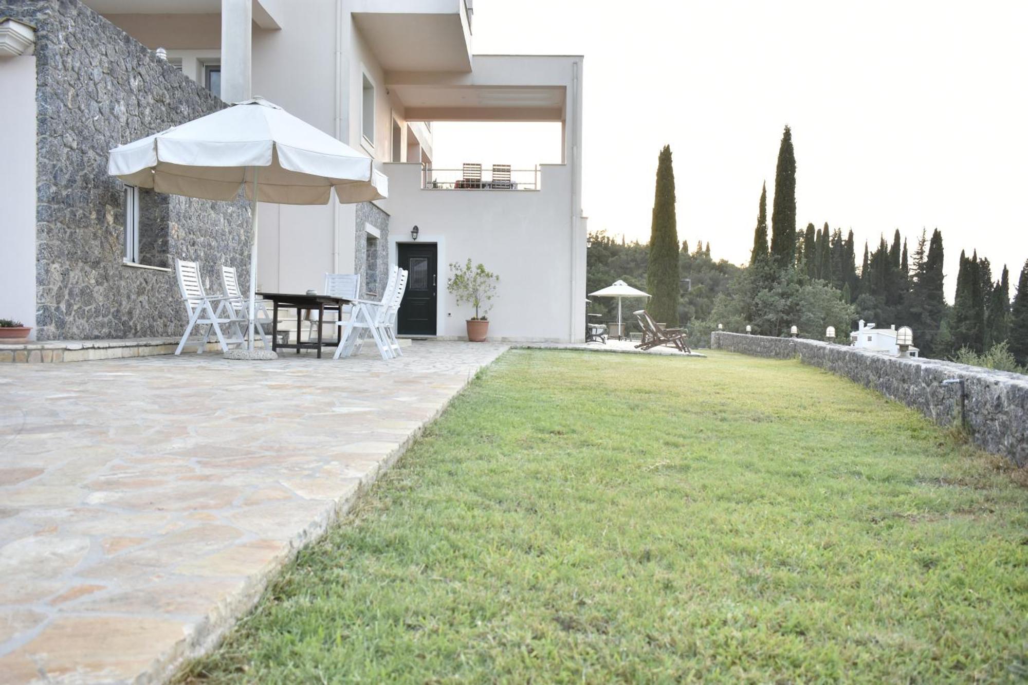 ペラマ Corfu View Deluxeヴィラ エクステリア 写真